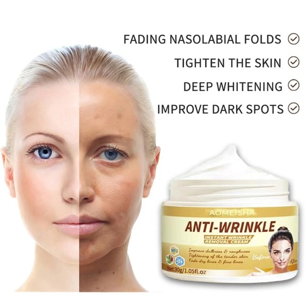 Anti-aging Retinol Lifting Firming Cream Ta bort rynkor linjer ansikte blekning ljusare hud skönhet hälsa vård