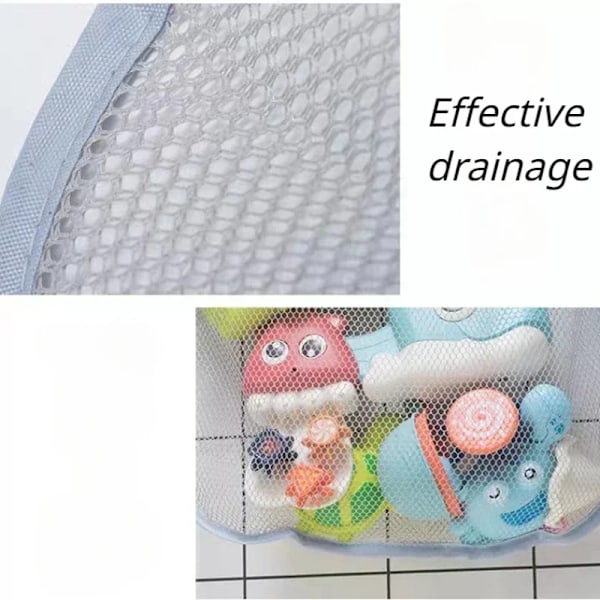Baby Bade Leker Arrangør Quick Dry Småbarn Mesh Nett Bag