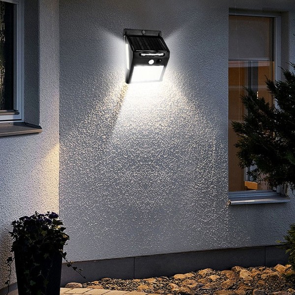 PIR Bevægelse Sensor Sollys kontrol Solar Energi Gade lampe Gard Sti Hjem Have Solar Strøm Induktion Væg Lys