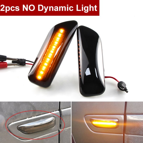 Amber LED Side Marker Blinker Sving Signal Lys For Volvo XC90 S80 XC70 V70 S60 2001-2009 30722641 3072264