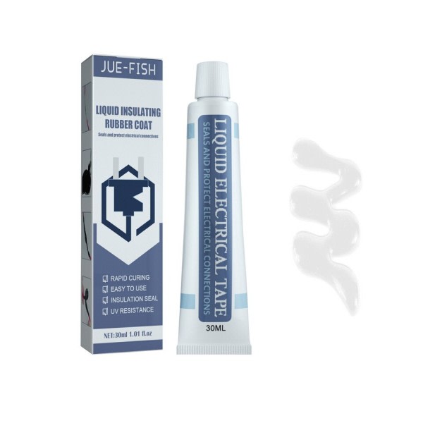 50ml Væske Isolerende Tape Reparation Gummi Elektrisk Wire Kabel Coat Fix Line Lim