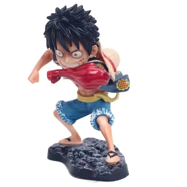 One Piece Figur GK Ape D Luffy Figurine PVC Handling Figurer Samling Modell Dukker Leker