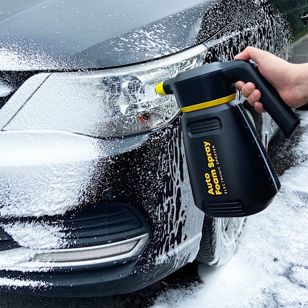 Elektrisk skum sprøyte bil vask motorsykkel rengjøring detaljer snø  kanon høytrykk vann pistol