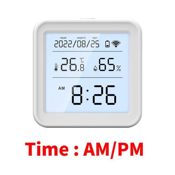 Smart Temperatur Och Fuktighet Sensor APP Fjärr Monitor