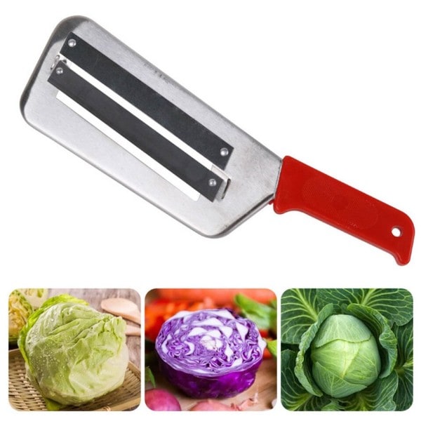 Rostfritt stål Kål Hand Skärare Strimlare Grönsak Kök Manuell Kutter