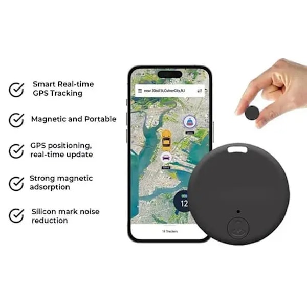 3 bitar Mini GPS Tracker Anti-lost