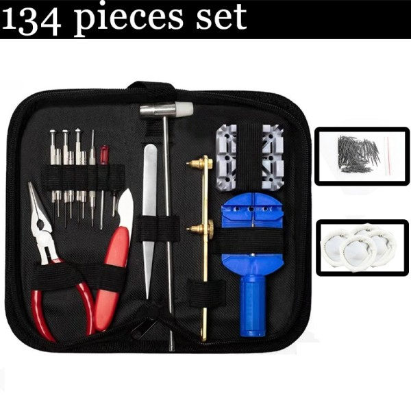Ur Reparation Værktøj Kit Ur Ur Link Pin Opløser Åbner Hus Set