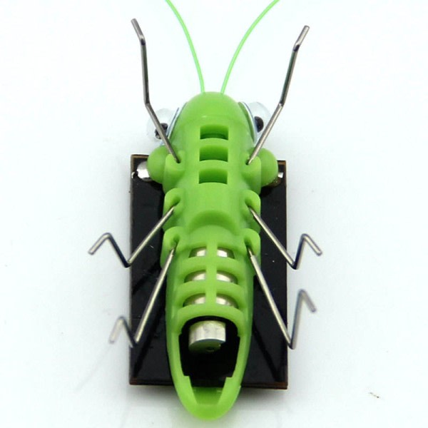 Solenergi Grasshopper Insekt Soldrevet Bug Robot Moving Leke Solar Strøm Utendørs Leker