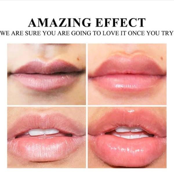 Læbe Plump Serum Forøg Læbe Elasticitet Øjeblikkelig Volumiserende Esentiel Olie Reducer Fine Linjer Reparation