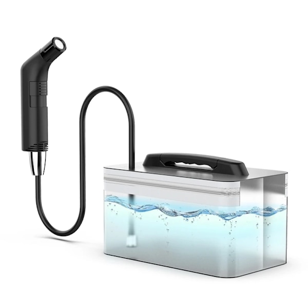 Bærbar Elektrisk Bidet for Personlig Hygiene Rengjøring 2,3L Shattaf Oppladbar Reise Camping Bidet Dusj Sprayer