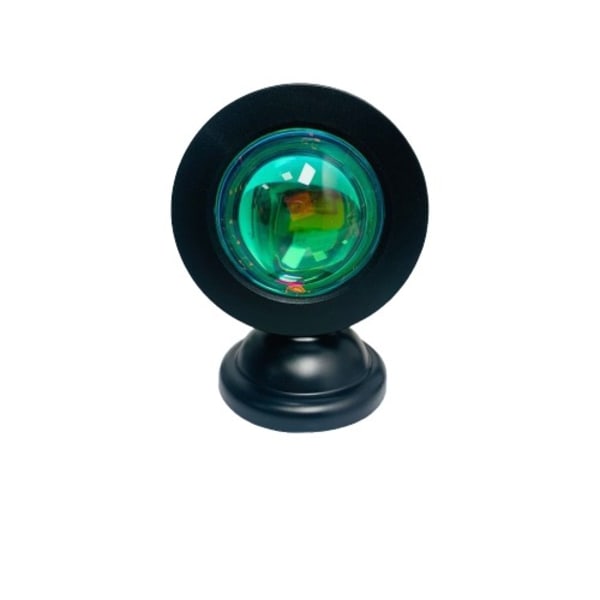 Mini Projektor Natt Ljus  Switch Regnbåge Atmosfär Hem Sovrum Bakgrund Vägg Dekoration