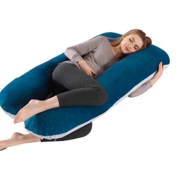 Multifunksjonell Gravid Kvinner's Pute Side Ligge Pute