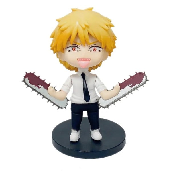 Moottorisaha Man Anime Kuva  Power Action Kuva Moottorisaha Man Power Figuuri