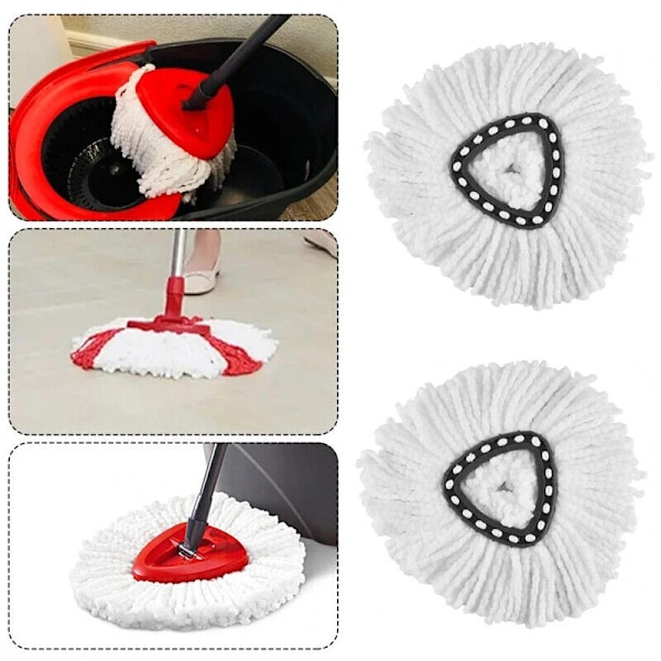 Mopp for Vileda Wring Mopping Replacement Clean Microfiber Mopp Refill Hode