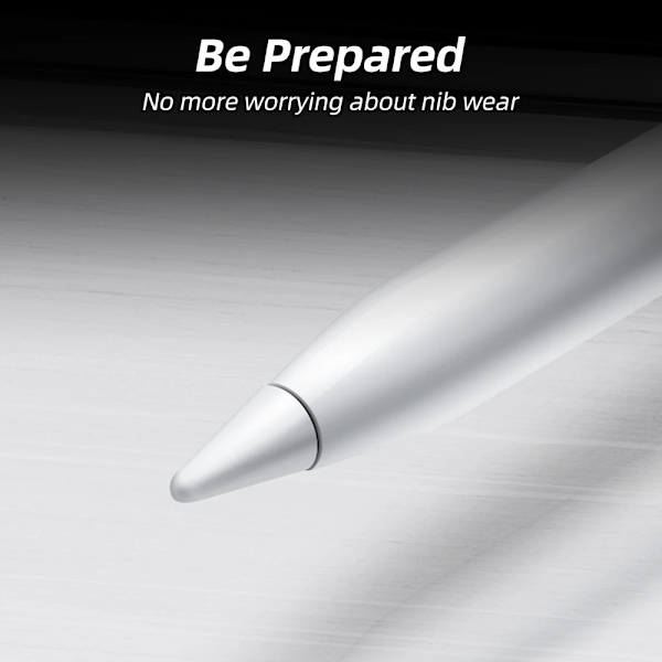 20 bitar För Apple Pencil Nib Dubbellager För Apple Pencil 1a 2nd Generation Tips