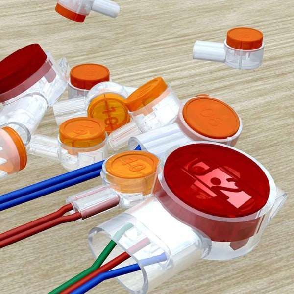 K1 K2 K3 Kobling Tråd Spleise Konnektor RJ45 RJ11 Kabling Ethernet Telefon Kabel Kabel UY2 Nettverk Kabel Terminal
