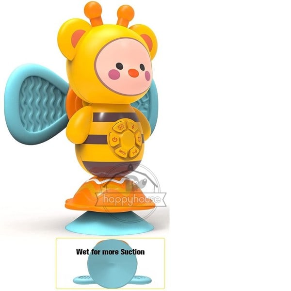 Sug kopp leksak för baby leksaker 0 12 13 24 månader montessori spinner musikal leksak