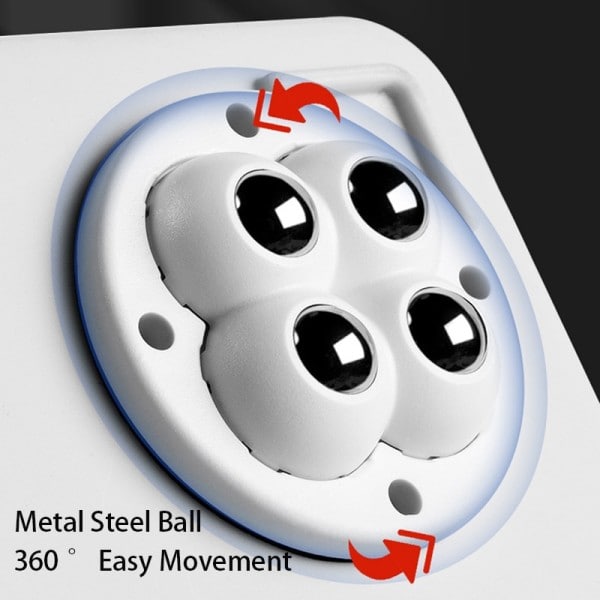 4stk/Set Mute 4 Beads Ball Universal Wheel Selv Adhesive Talley Base Til Møbler Opbevaring Kasse
