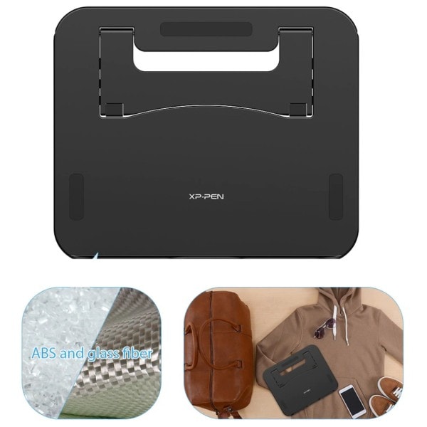 XP-Pen Folding Justerable Stativ for Baptop Graphic Nettbrett Monitor 12/13.3 Tommer Skjerm