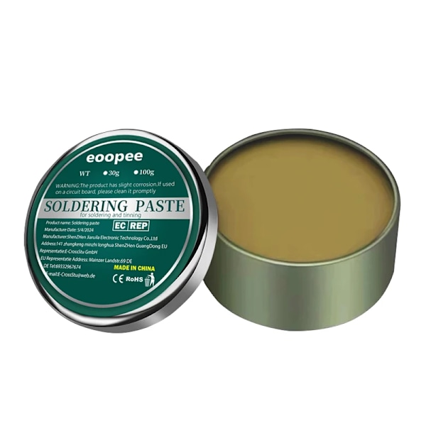 3 stykker Lodning Flux Blyfri Lodde Paste Flux Tin Lodde Paste Svejsning Flux