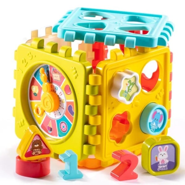 Gutter Jenter Shape Matching Nummer Sorter Spill Baby Montessori Pedagogisk Leker