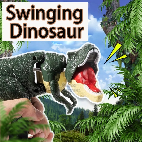 Swing Dinosaur Fidget Lelut Novel teleskooppi Lapset Dekompressio lelu