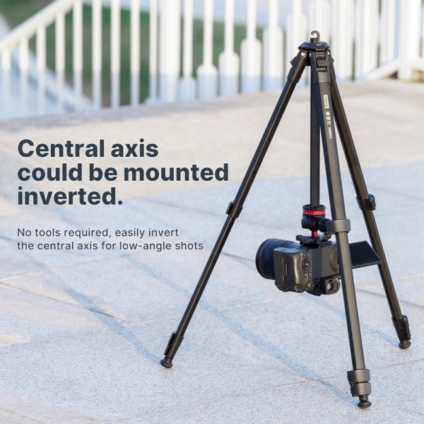 Resor Stativ Aluminium Legering Metal Utomhus Smartphone DSLR Kamera Stativ Enfot