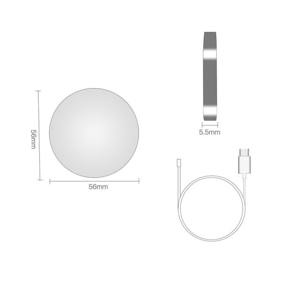 20W snabb laddare original magnetisk trådlös laddning enhet