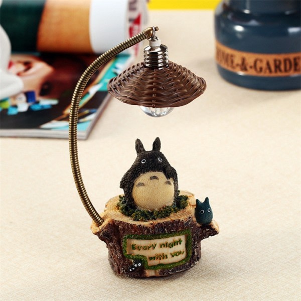 Totoro Luova Syntymäpäivä Lahja Anime Japanilaistyylinen Luffy Night Light Käsintehty Opiskelija Lahja  Huone Valot