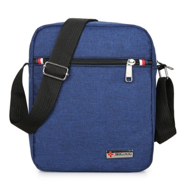 Män's väska mode liten canvas casual handväskor man cross body axel messenger väskor