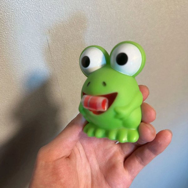 Barn Kreativt Dekompresjon Fidget Leker Klyp Frog Dinosaur Sticking Tunge Ut Lempe Stress Leetøy