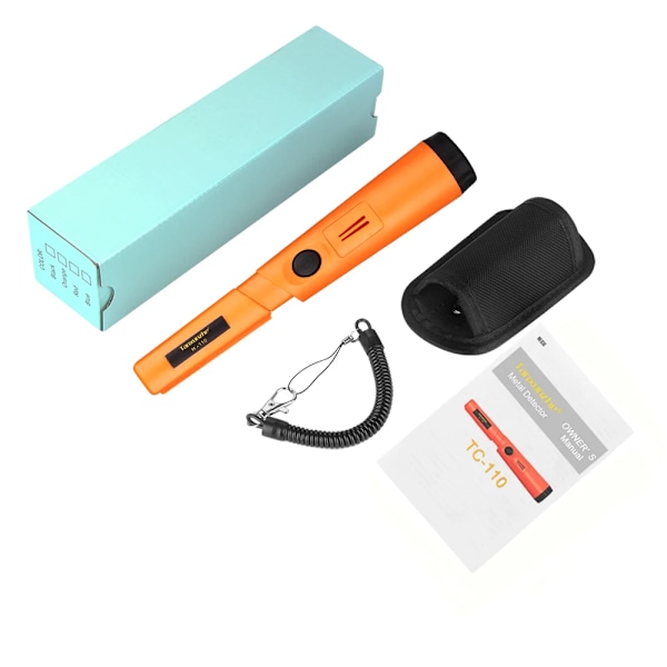 Bedste kvalitet Portable TC-110 Metal Detektor pointer Pinpoint GP-pointer Hånd Hold Metal Detektor Positionering Stang Detektor IP68 vandtæt