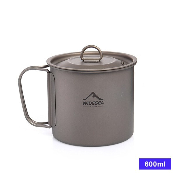 Camping Mugg Titanium Kopp Turist Servis