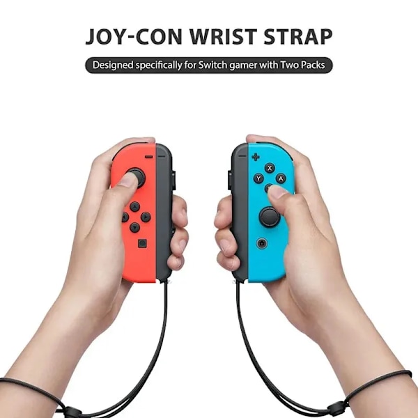 Bryter Håndledd stropp for Nintendo Switch JoyCon Controller Anti-Lost JoyCon Gamepads