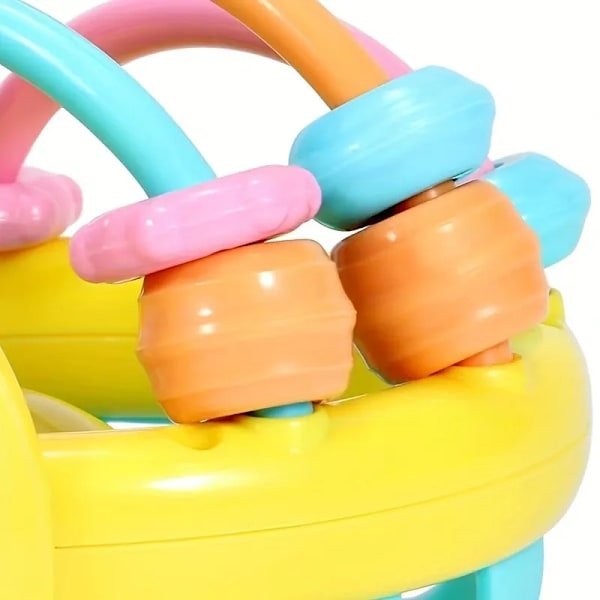 Baby Toy Catch Ball Bendy Baby Walker Rattles Utveckla Intelligens Ball Plast Klocka Skallra docka
