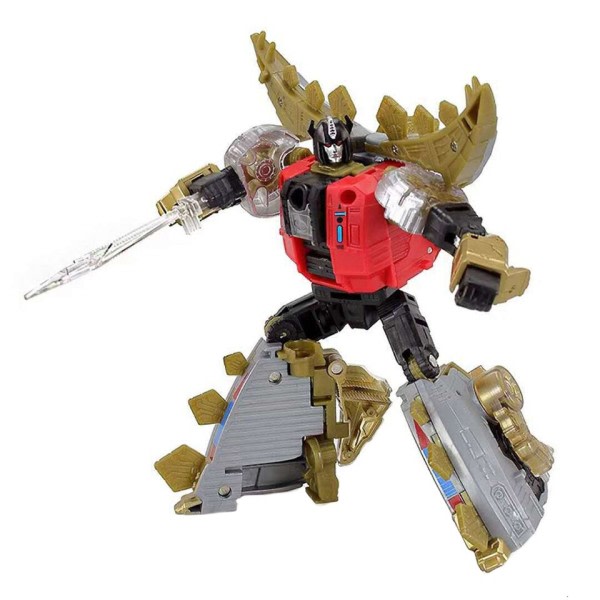 Sæt med 5 stykker G1 Transformation Action Figur Dinoking Volcanicus Grimlock Slag Slam Snarl Swoop Slash Dinobot KO Robot Legetøj