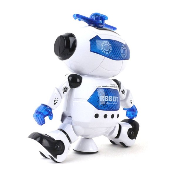 360 Roterende Smart Rum Dance Robot Elektronisk Gående legetøj