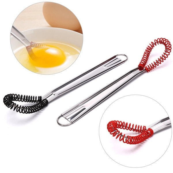 1 stk   Rustfrit   Stål   Magisk   Håndholdt   Forår   Piskeris   Mini   Køkken   Æg   Saucer   Mixer   Piskeris