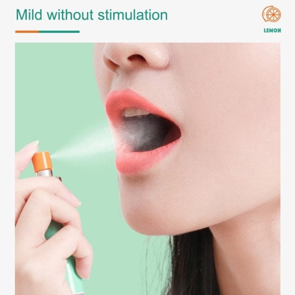 Fresh Breath Mun Fresher Spray Citron Mint Citrus Doft Laring Portable