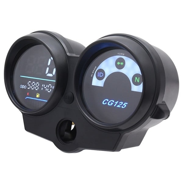 LED Digital Meter Motorcykel Speedometer