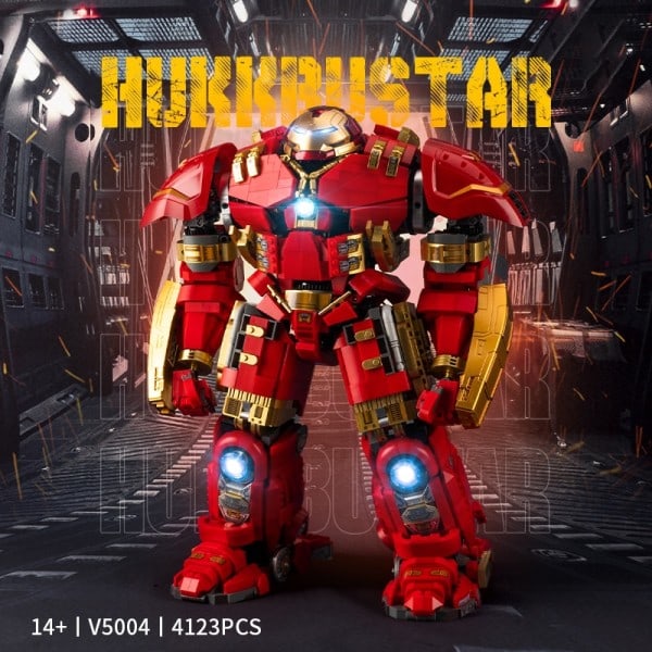 Hulkbuster  Model Iron MK44 Hero Building Blocks Mecha Bricks Mek Legetøj