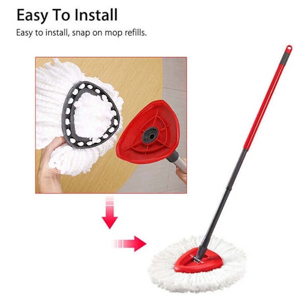 Mopp for Vileda Wring Mopping Replacement Clean Microfiber Mopp Refill Hode