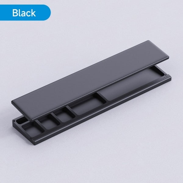 Tangentbord handled stöd dyna ergonomiskt mjukt minne skum stöd skrivbord förvaring box lätt skrivande smärtlindring