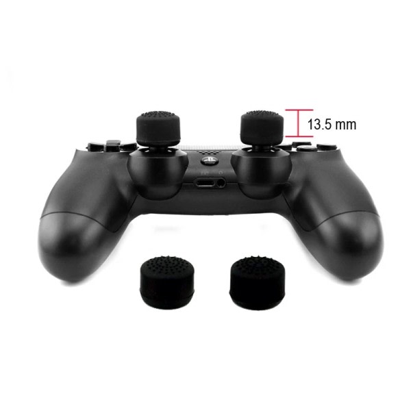 8 st Silicon Analog Tumme Stick Joystick För PS4/PS5 Controller Replacement Delar