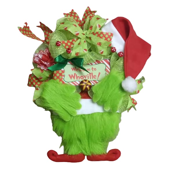 Jul nisse krop pynt jul sæk jule guirlande plys ben til træ pynt