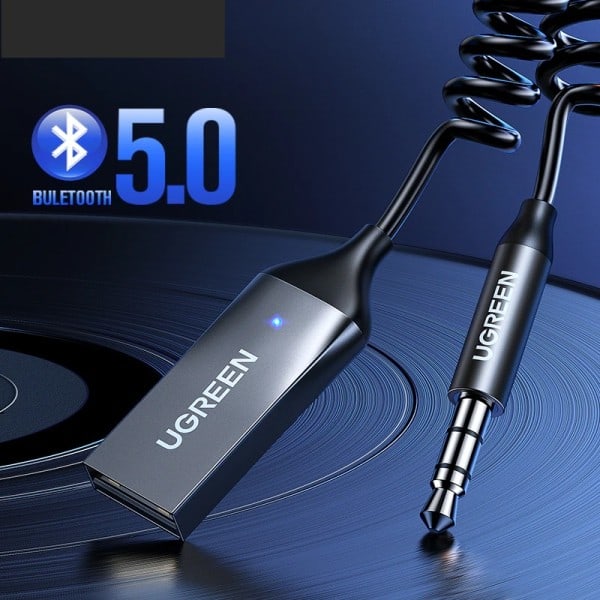 Bluetooth Aux sovitin langaton auto Bluetooth vastaanotin USB 3,5mm liitäntä ääni musiikki mikrofoni handsfree sovitin