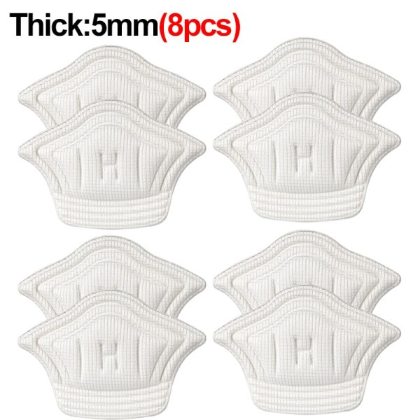 8 osaa pohjalliset patch korko pehmusteet urheilu kenkiin säädettävä koko korko pehmuste kipu kevennys tyyny insert pohjallinen kantapää suoja tarrat