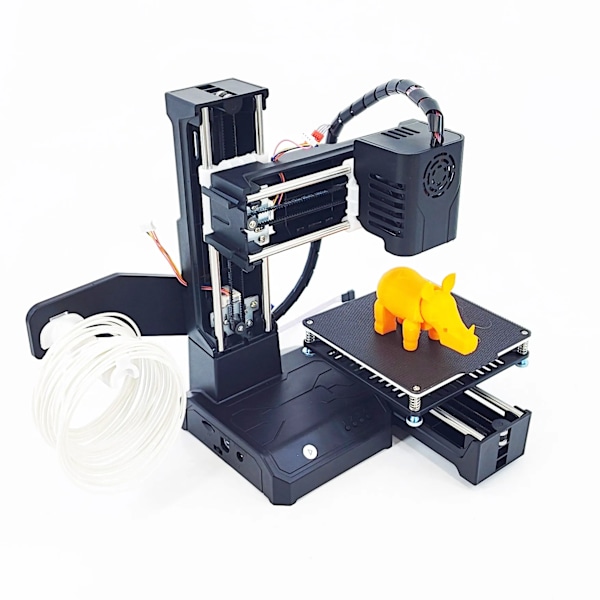 K9 Mini 3D Tulostin Helppo käyttö Entry Level  Gift 3D Printer FDM TPU PLA Filamentti 1,75mm musta