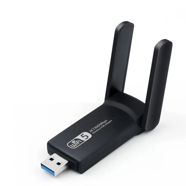 1300 Mbps USB 3.0 WiFi Adapter Dual Band 2.4Ghz/5Ghz Trådløst WiFi Dongle Antenne USB Ethernet Nettverk Kort Mottaker For PC