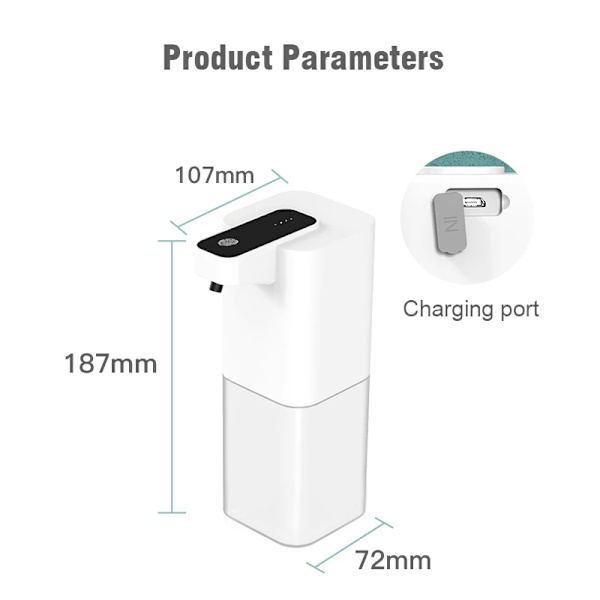 Hög kvalitet Automatisk Flytande Tvål Dispenser Beröringsfri Infraröd Sensor Hand Free Tvål Hand Sensor Dispenser